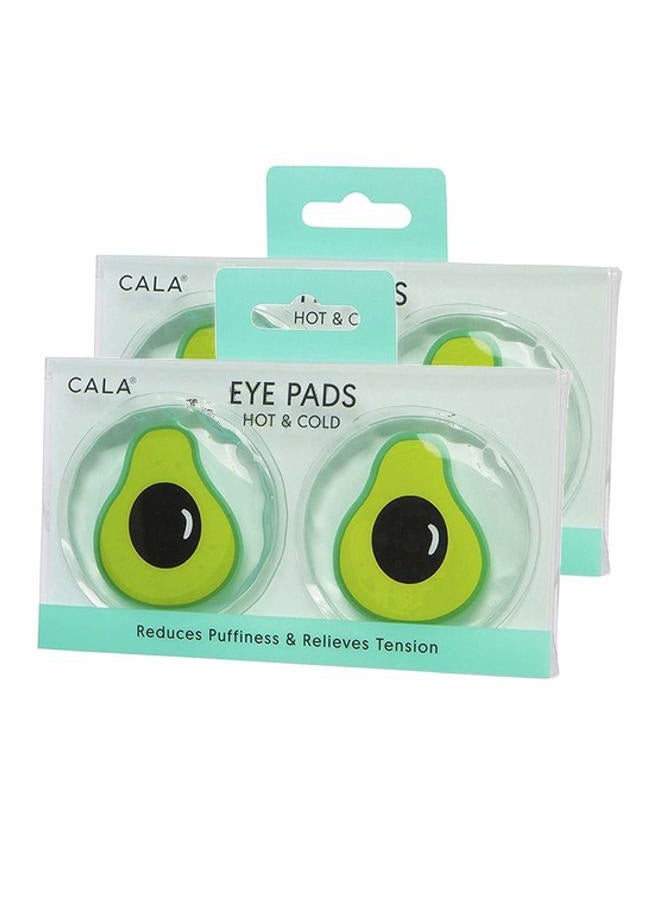 CALA Eye Pads - Avocado - Hot & Cold Temperature Usage 2 Pack