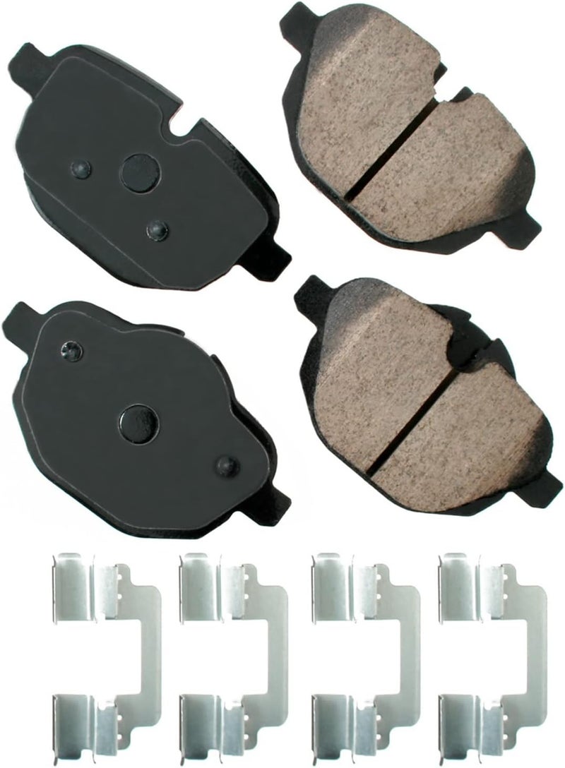 Akebono Euro Rear Brake Pads Set for BMW 2011-2018