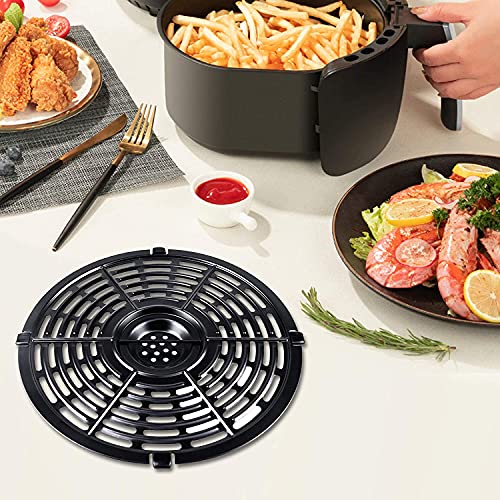 GWY Air Fryer Grill Pan for Power XL 5QT Air fryer, 8.7'' 5QT Round Non-Stick Replacement Tray Rack Parts Accessories Crisper Plate Grill Plate, Dishwasher Safe - Image 5