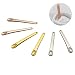 Tekson Metal Cosmetic Skincare Spatula Mini Mask facial Reusable Scoop Makeup Beauty Spoons for Cream Lotions Moisturizers Rose Gold Gold Silver long size - Image 2