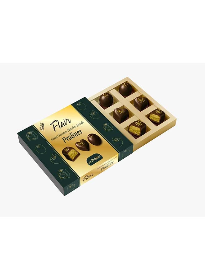 Flair Dubai Chocolate Pistachio Kunafa Pralines Gift Box