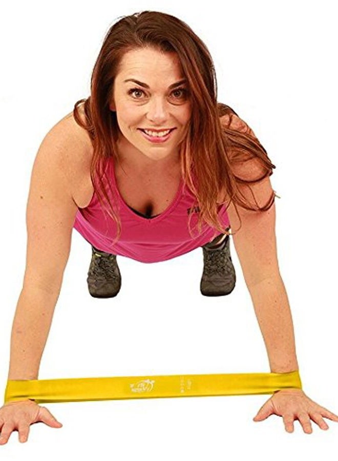Fit Simplify 10 Inch Resistance Loop Exercise Bands, Set of 5, Assorted Colors - Image 5