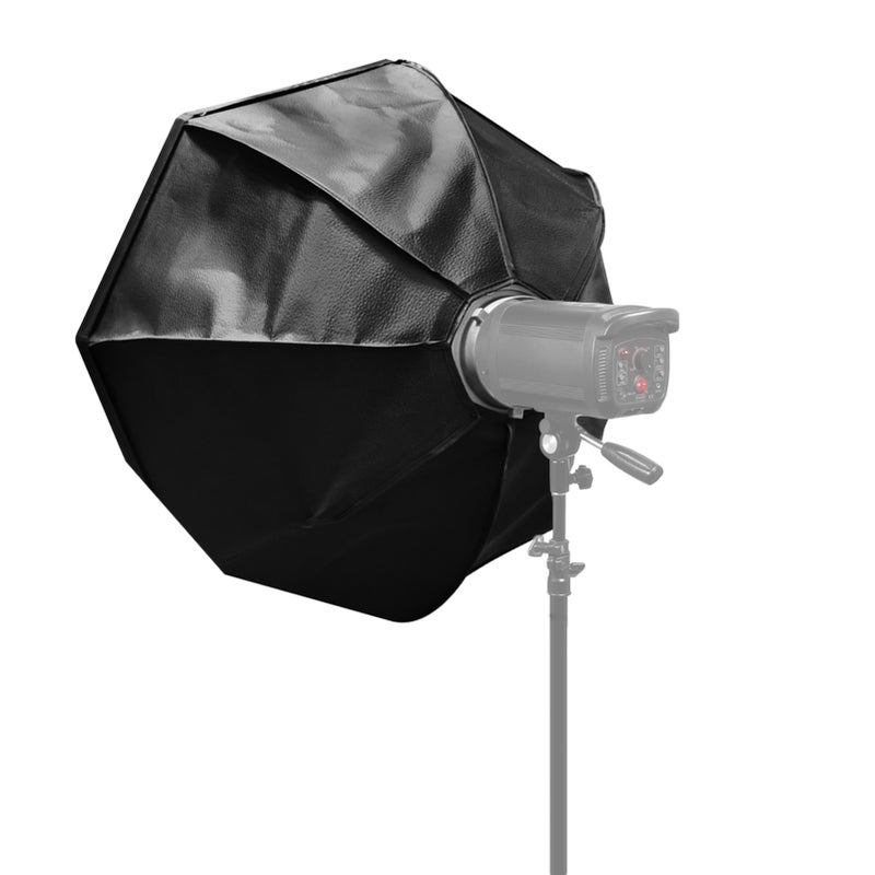 Octagon Softbox 8-Pole Foldable Design - Universal Bowen Mount Light Diffuser for Studio Indoor Portrait Fashion Photography - Image 1