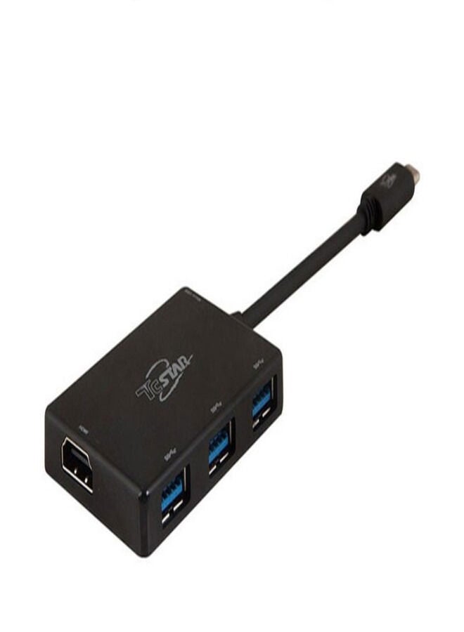 TCSTAR Type-c to HDMI and Usb 3.0 Hub 3-Port Adapter - Image 3