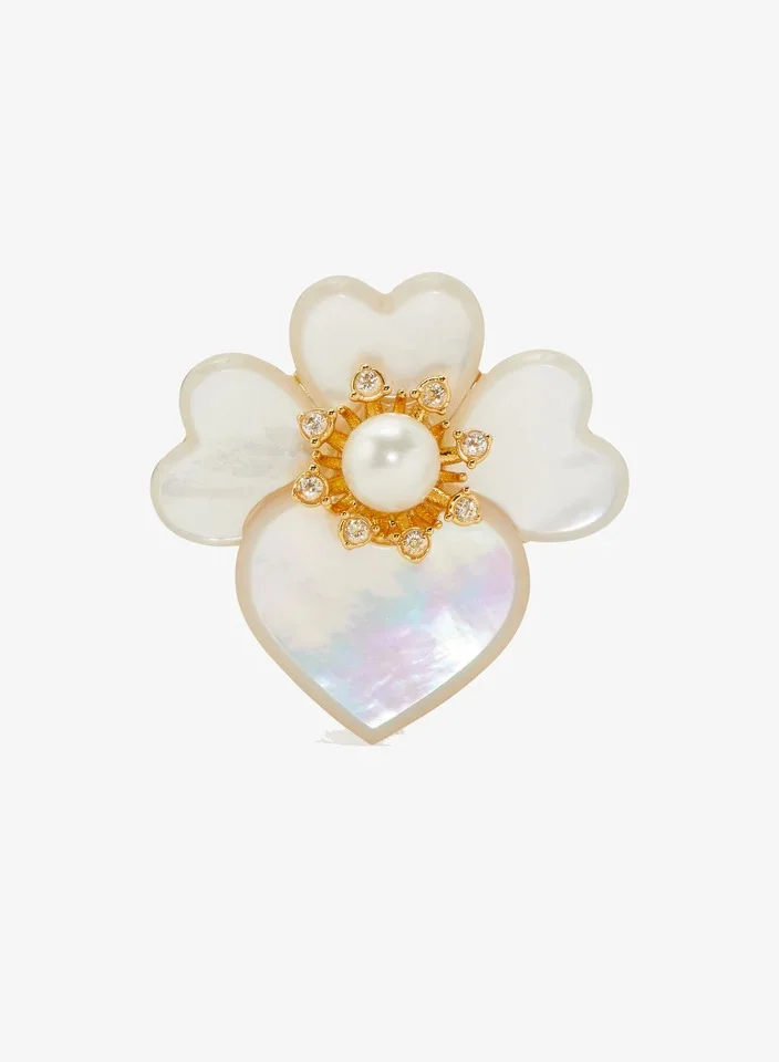 كيت سبيد Precious Pansy Statement Studs