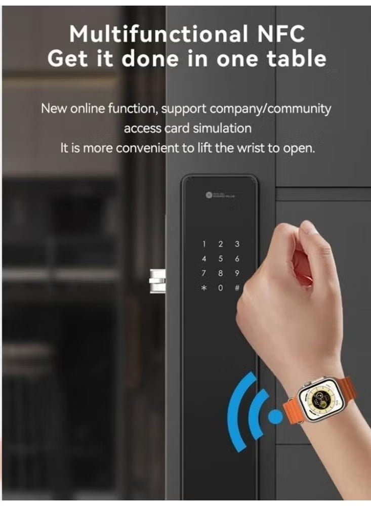 ساعة ذكية Smart Watch T900 Ultra - Image 5