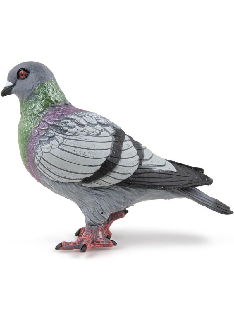 Papo Papo  HandPainted  Figurine  Piegon  50295  Wildlife  Garden Animals  Collectible  for Children  Suitable for Boys and Girls from 3 Years Old  - Image 1