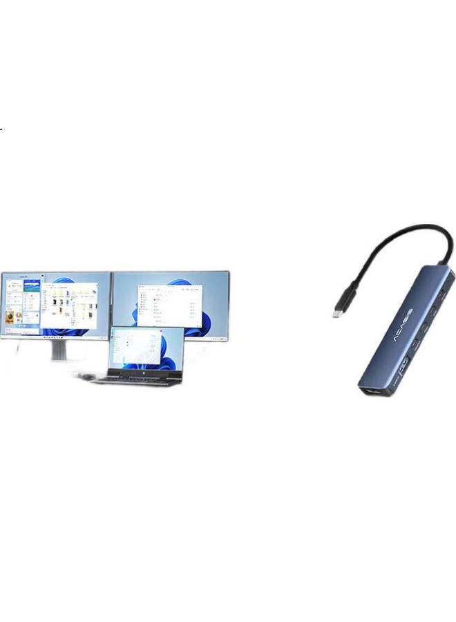 Acasis Type-C Docking Station Usb-C To Hdmi 4K60Hz Multi-Screen Full-Featured C Video Port 10G Adapter Thunderbolt Mac Expansion 0.25M Hb-0101 - Image 1