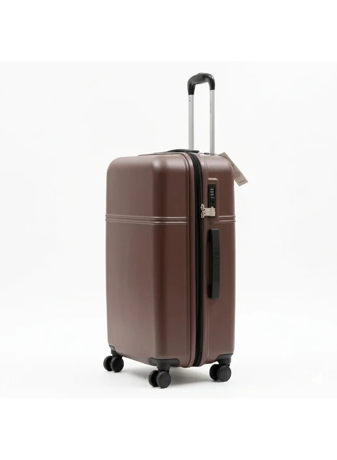 CALVIN KLEIN  Calvin Klein Hardside Luggage on Wheels | Ultra light weight with 4 Wheels | Color Rose Taupe  | Best Price UAE