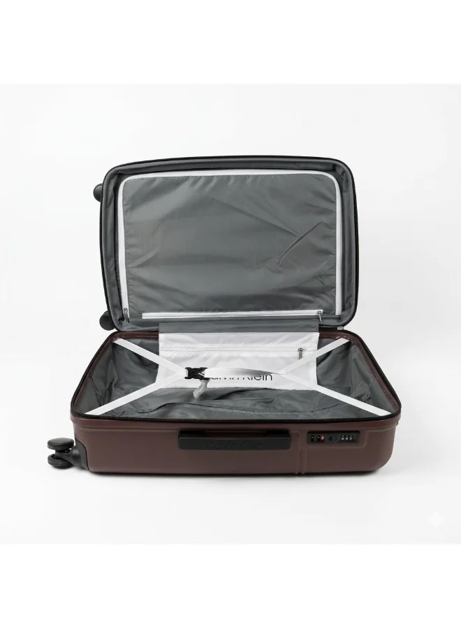 CALVIN KLEIN  Calvin Klein Hardside Luggage on Wheels | Ultra light weight with 4 Wheels | Color Rose Taupe  | Best Price UAE