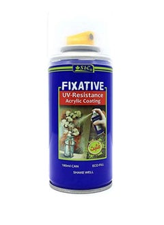 SBC Fixative UV-Resistance Acrylic Coating Spray 180ml  - Image 1