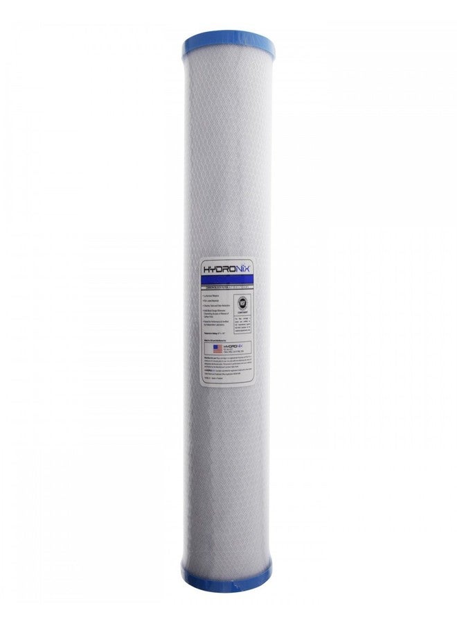 Hydronix SMCB-4520 NSF Coconut Carbon Block Cyst Water Filter, 4.5" x 20" - 0.5 Micron - Image 1