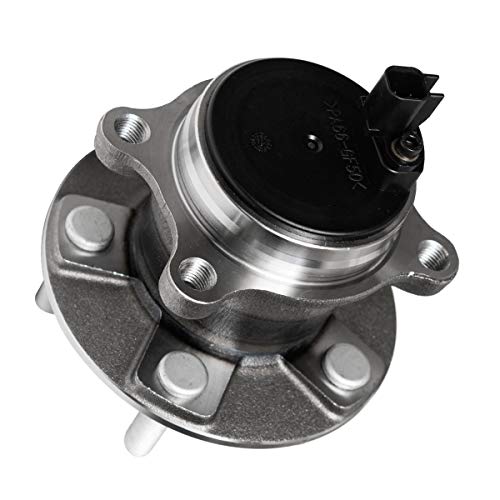 AUQDD Rear Wheel Hub and Bearing Assembly Compatible With 2012 13 14 15 16 17 2018 Ford Focus (Without Automated Parking System) AUQDD 512466 [5 Lug W/ABS] - Image 2