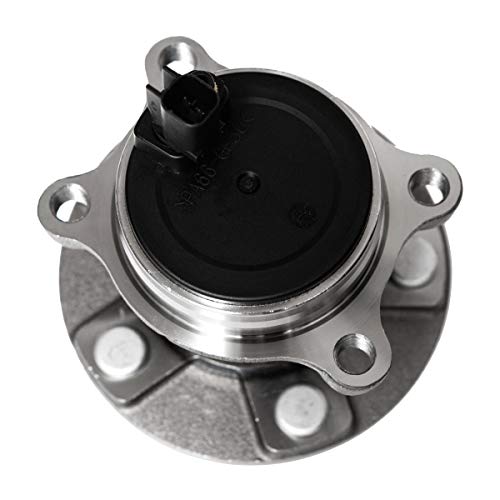 AUQDD Rear Wheel Hub and Bearing Assembly Compatible With 2012 13 14 15 16 17 2018 Ford Focus (Without Automated Parking System) AUQDD 512466 [5 Lug W/ABS] - Image 3