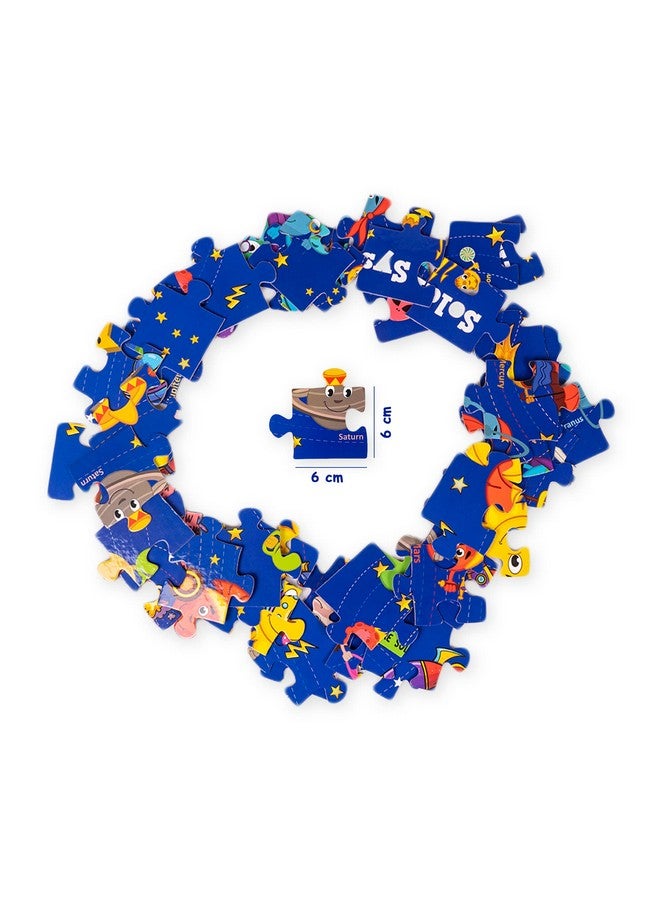 Ratna's Kids Solar System Jigsaw 2 in 1 Combo 48 Pieces Double Sided Jigsaw Puzzle Educational Toys for Kids 3+ Years - Image 5