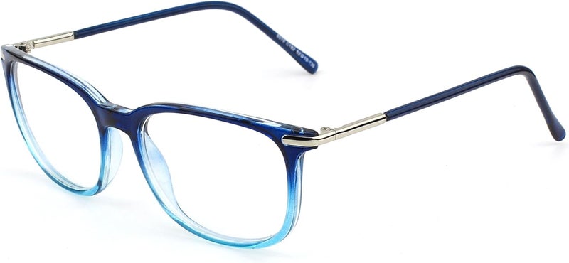 GQUEEN Fashion Fake Glasses Non Prescription Glasses Clear Lens Glasses Nerd Plain Frames Women Men, 201579 - Image 1