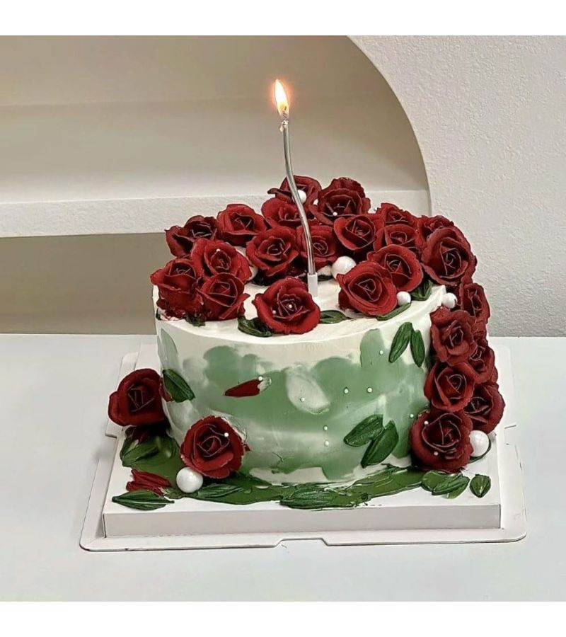 2pcs Rose Silicone Fondant Molds 6 Cavity Flower Cake Resin Baking Tool - Image 4