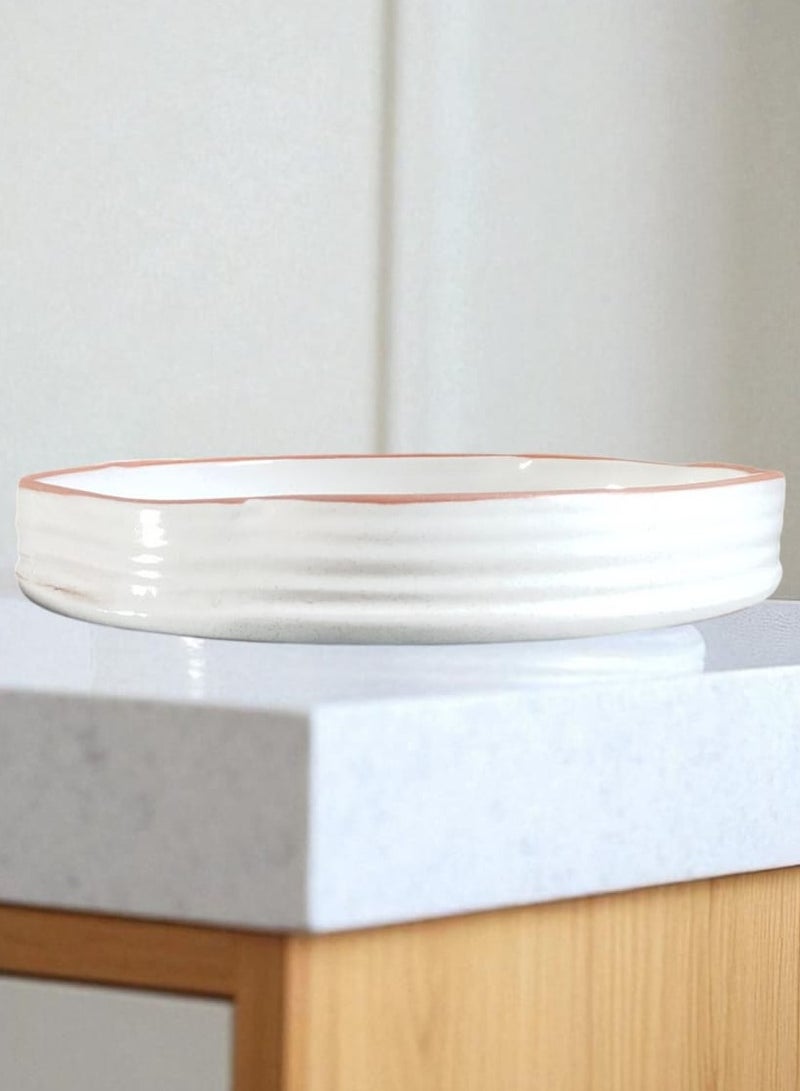 كلور زون بوتري صينيه من الفخار والخزف - آمنة في الفرن والميكروويف" يتحمل درجات الحراره المباشره وغير المباشره, شعله اوداخل الفرن - Image 1