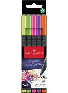 FC Finepen Grip 0.4 set 5x neon