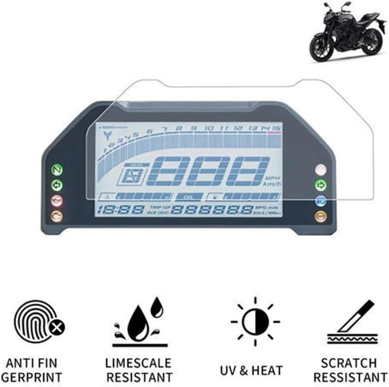 DEMULAX Motorcycle Instrument Cluster Scratch Screen Protector - Image 2