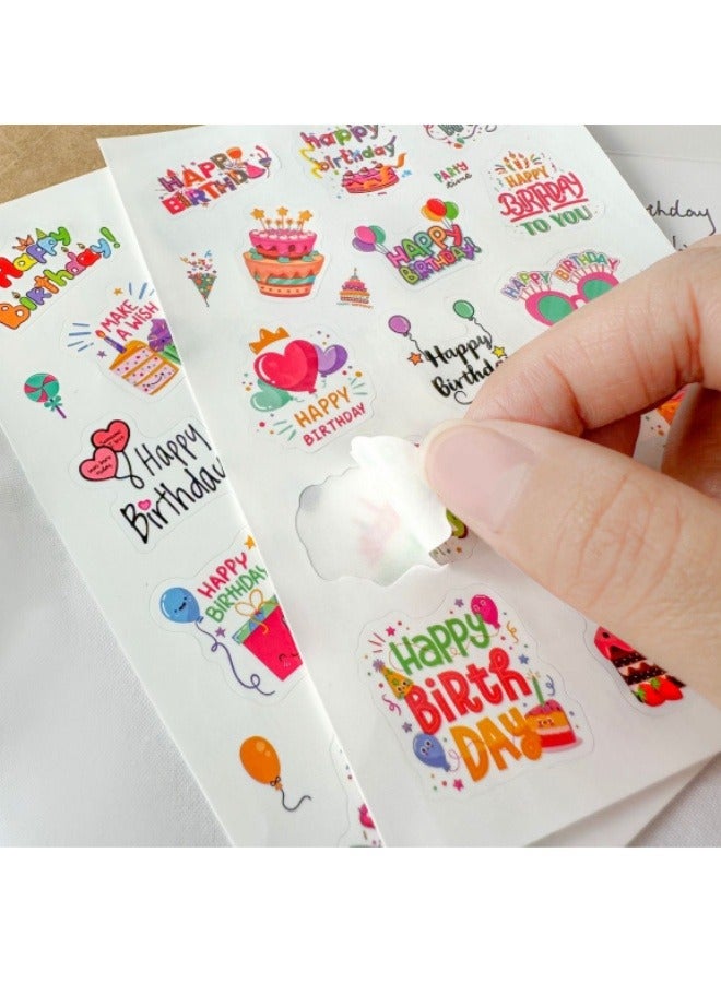 Generic Happy Birthday Greeting Card Set Children's DIY Combination Set With Envelope Handwritten Blessing Birthday Card  - Image 4