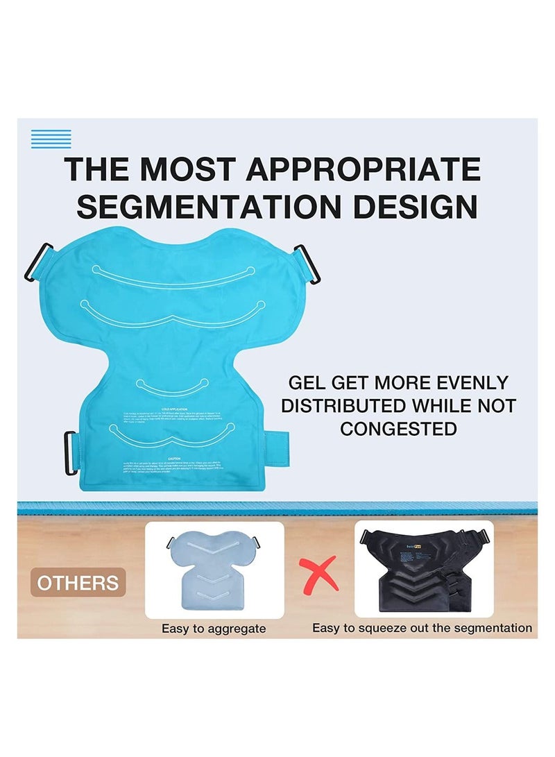 كيس ثلج للكفة المدورة للكتف لتخفيف آلام الكتف إصابات الكتف الرياضية الكتف الأيسر أو الأيمن - Image 4