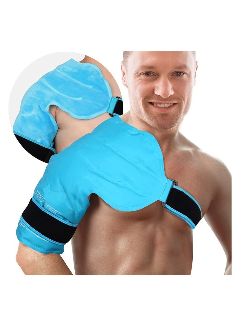كيس ثلج للكفة المدورة للكتف لتخفيف آلام الكتف إصابات الكتف الرياضية الكتف الأيسر أو الأيمن - Image 1