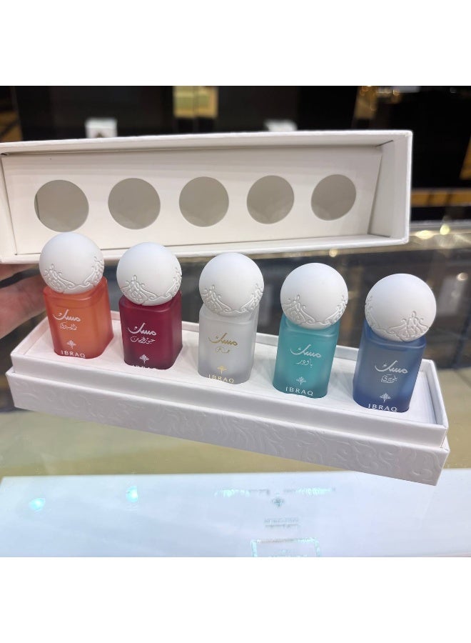 Ibrahim Alqurashi - Musk Oil 6ML * 5 (Powder Musk, Raspberry Musk, Blueberry Musk, Pomegranate Musk and Special Musk) - Image 2