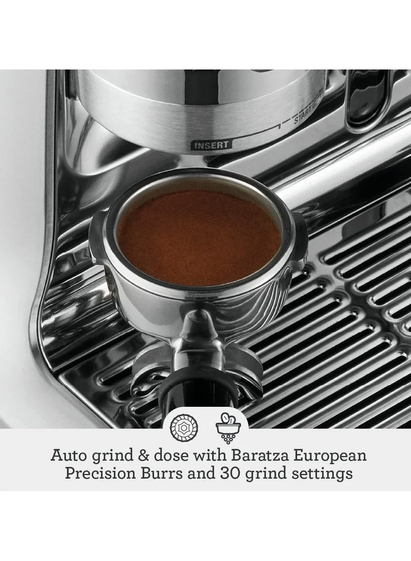Sage The Barista Pro, Bean to Cup Coffee Machine with Grinder and Milk Frother, Brushed Stainless Steel - UAE Version, 2 Year Warranty