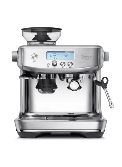 Sage The Barista Pro, Bean to Cup Coffee Machine with Grinder and Milk Frother, Brushed Stainless Steel - UAE Version, 2 Year Warranty