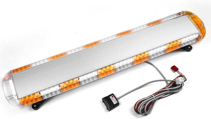 ASPL 47" 88 LED High Intensity Low Profile Roof Top Strobe Light Bar - Image 1