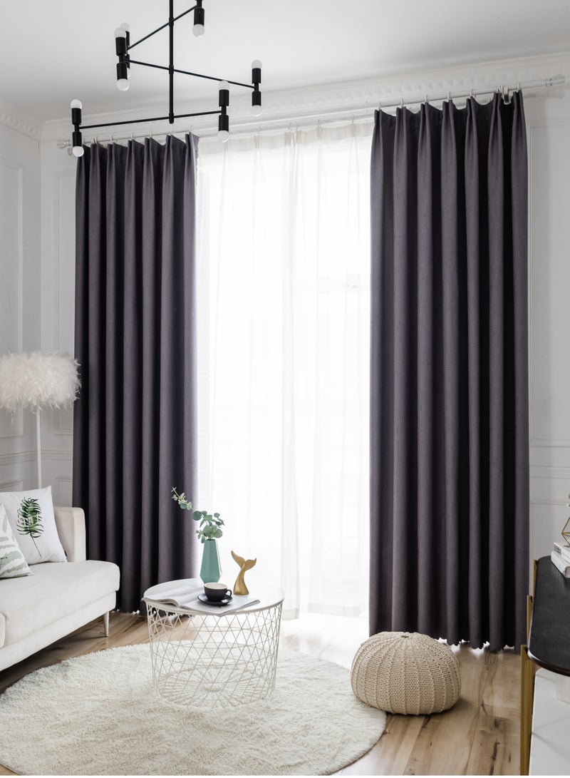 نامالو ستارة تعتيم من لوحين، بلون موحد، سهلة التركيب. تعتيم وحماية من الشمس، تضمن الخصوصية والعزل الحراري وتقليل الضوضاء. مثالية لغرف النوم وغرف المعيشة وغرف الطعام. - Image 1