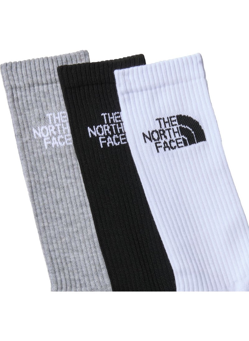 THE NORTH FACE Multi Sport Cush Crew Sock 3p Socks NF0A882H3OW1  - Image 2