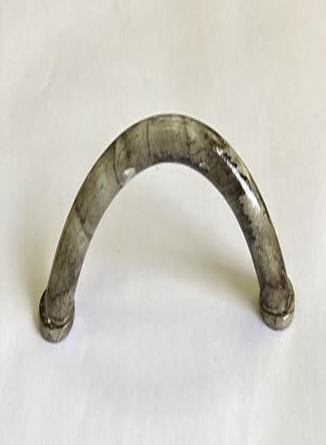 Kitchen And Cabinet Handle, Light Gray Color With Dark Gray Veining, Metal Material, Made In Taiwan, Length 9.6 Cm, 96 Mm - Image 4