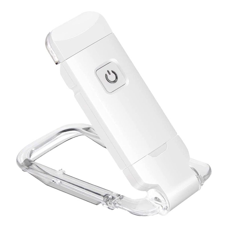 Book Light: 2 Pcs, 2 Lighting Modes, Dimmable Brightness - USB Rechargeable, Flexible Adjustable Neck for Kids, Adults, Bookworms - Image 1