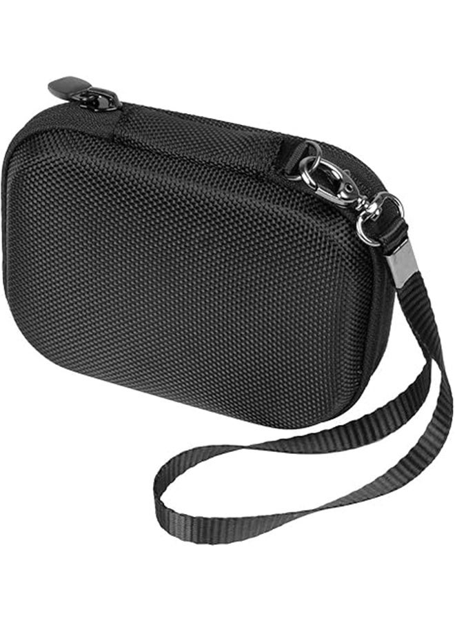 Carrying & Protective Case for Digital Camera, Small Camera Pouch forTravel Cameras, Waterproof Shockproof Case - Black - Image 4