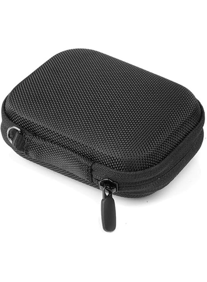 Carrying & Protective Case for Digital Camera, Small Camera Pouch forTravel Cameras, Waterproof Shockproof Case - Black - Image 5