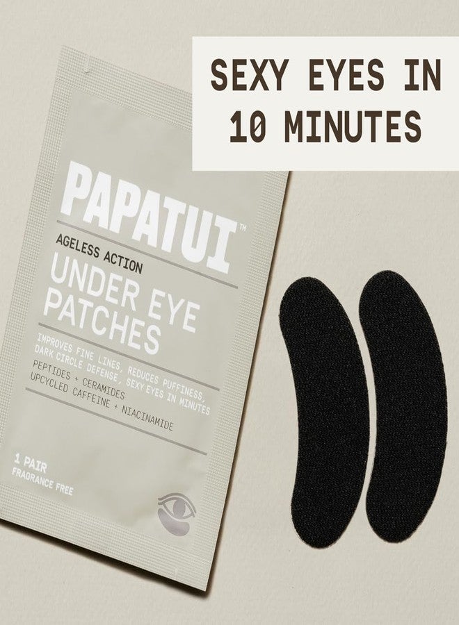 Papatui by Dwayne Johnson Fast-Acting Under Eye Patches for Men | Ageless Action to Reduce Puffiness, Dark Circles and Fine Lines | Made with Niacinamide, Hyaluronic Acid, Caffeine | 6ct - Image 2