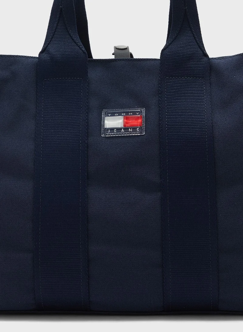 TOMMY JEANS Denim Summer Vacation Tote Bag