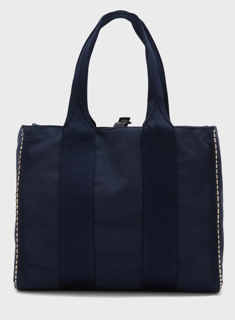 TOMMY JEANS Denim Summer Vacation Tote Bag