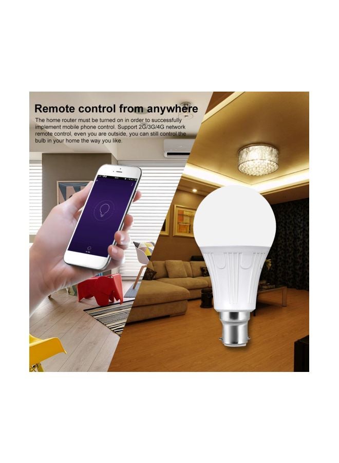 إسكدنيا مصباح LED ذكي يعمل بتقنية الواي فاي أخضر/وردي/أصفر - Image 2