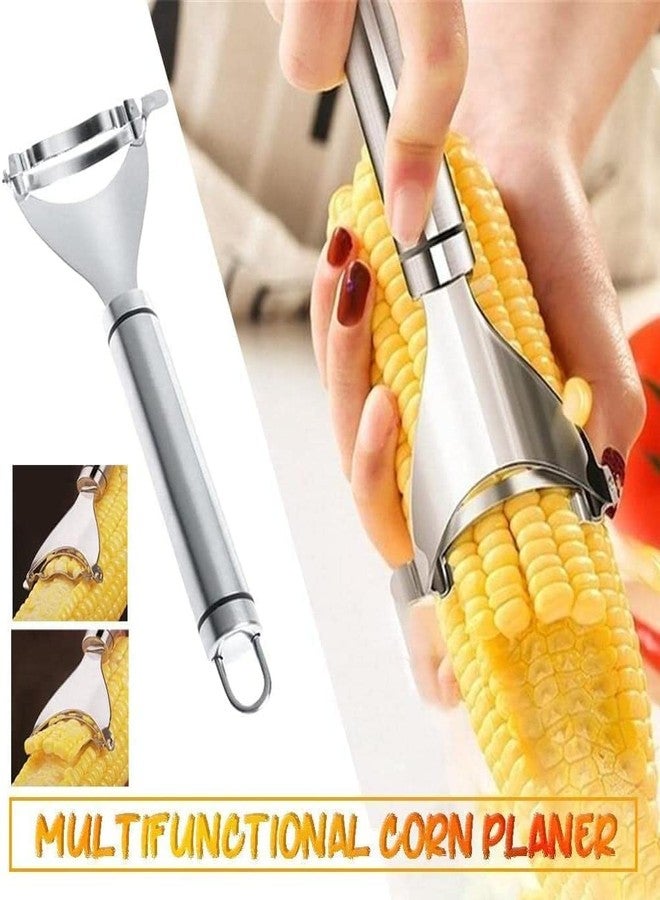 KOSIMI Magic Corn Peeler, Stripper Cob Tool, Premium Stainless Steel Thresher with Ergonomic Handle, Kitchen Gadget - Image 4
