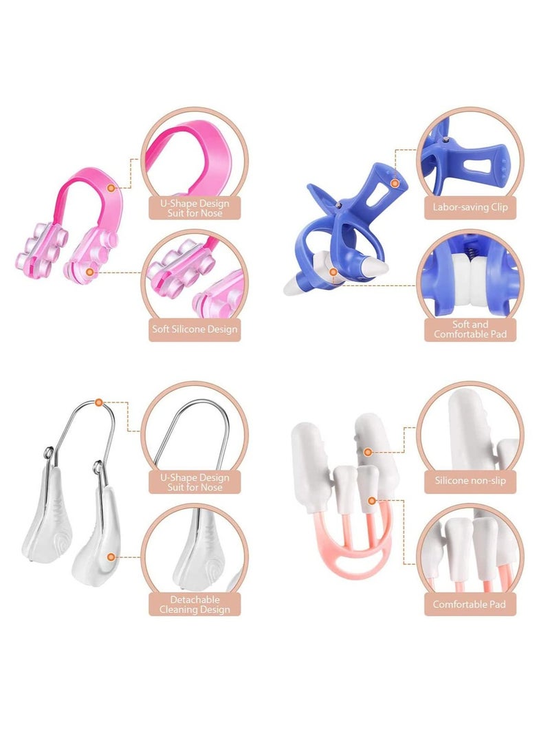 Nose Shaper Clip Nose Up Lifting Shaping Shaper Clip Nose Shapers Silicone Clamp Clip Nose Straighteners for Natural Nose up Slimmer Lifting Shaping 5 Pieces Nose Shaper for Women - pzsku/ZAC9D731F8DE53ABCF93BZ/45/_/1717049535/578054db-880d-44c5-b8e4-004558982579