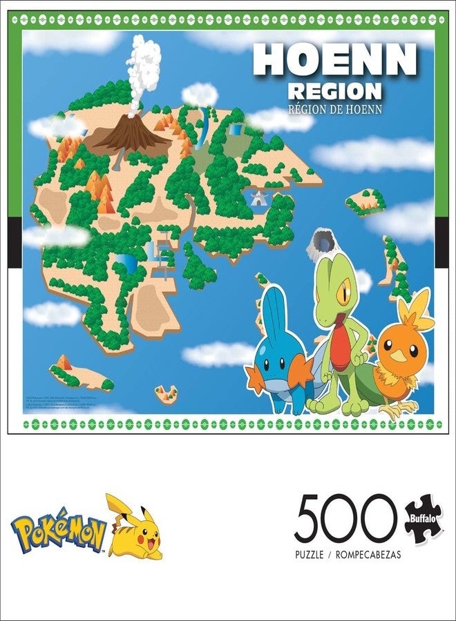 Buffalo Games - Pokemon- Hoenn Region - 500 Piece Jigsaw Puzzle for Adults -Challenging Puzzle Perfect for Game Nights - Finished Size is 21.25 x 15.00 - Image 3