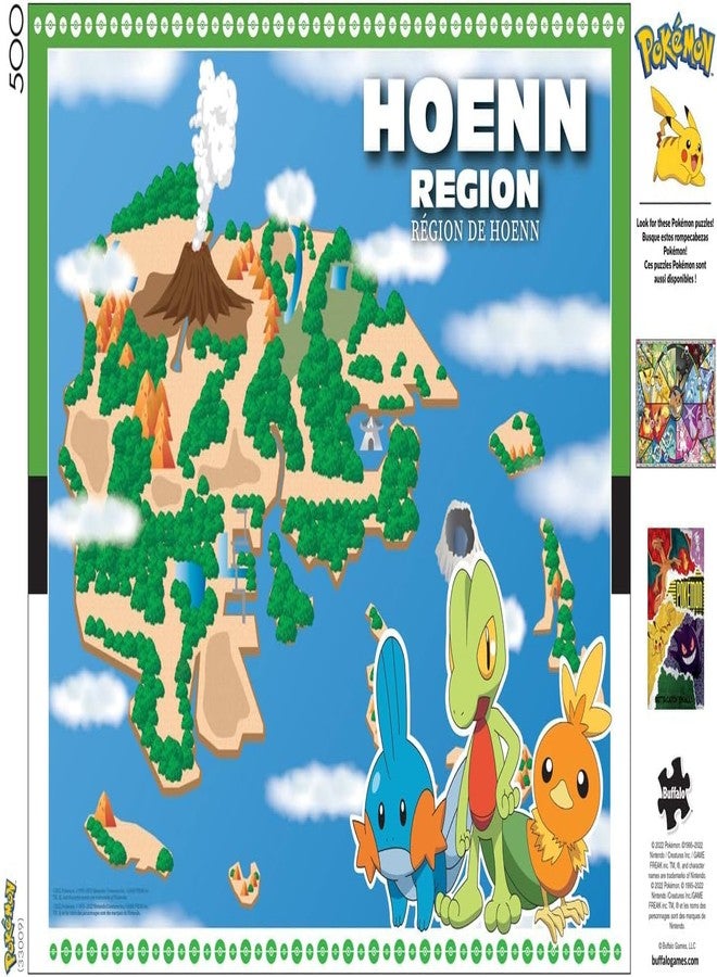 Buffalo Games - Pokemon- Hoenn Region - 500 Piece Jigsaw Puzzle for Adults -Challenging Puzzle Perfect for Game Nights - Finished Size is 21.25 x 15.00 - Image 5