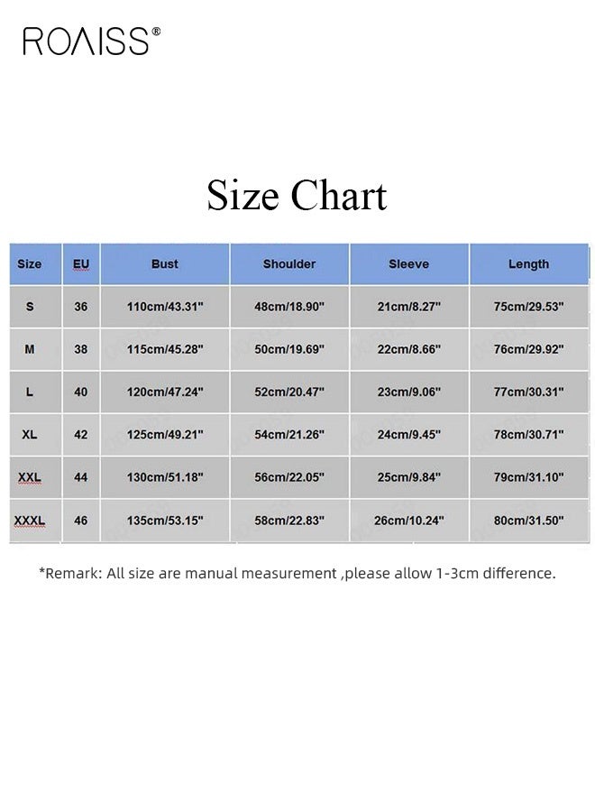 roaiss Black Lapel Collar Linen Shirt for Men Relaxed Fit Short Sleeve Beach Shirt Breathable Lightweight Fabric Casual Summer Wear - Image 5