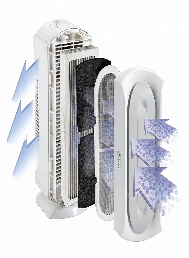 نيسبيرا فلتر هواء بديل من نيسبيرا متوافق مع جهاز تنقية الهواء هاميلتون بيتش ترو إير فائق الهدوء 04386A، 04383، 04385، 04384، 990051000، عبوتان - Image 5