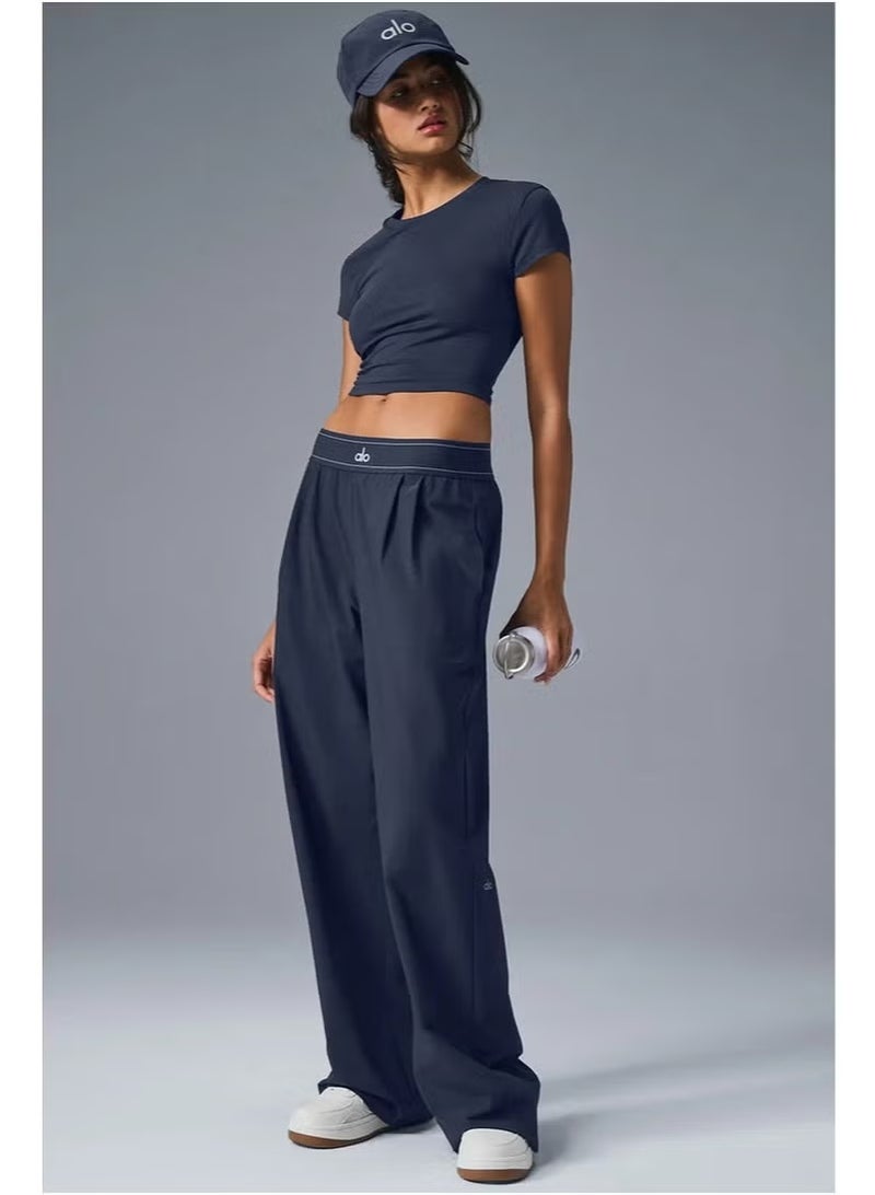 Alo Yoga ALO Women's Casual Wide Leg Pants - Straight Sweatpants（Regular）  - Image 2