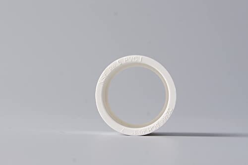Rainbow Dream 1/2 Inch PVC Coupling Adapter Pipe Fitting (Socket x Socket) - 15 Pack, White - Image 4