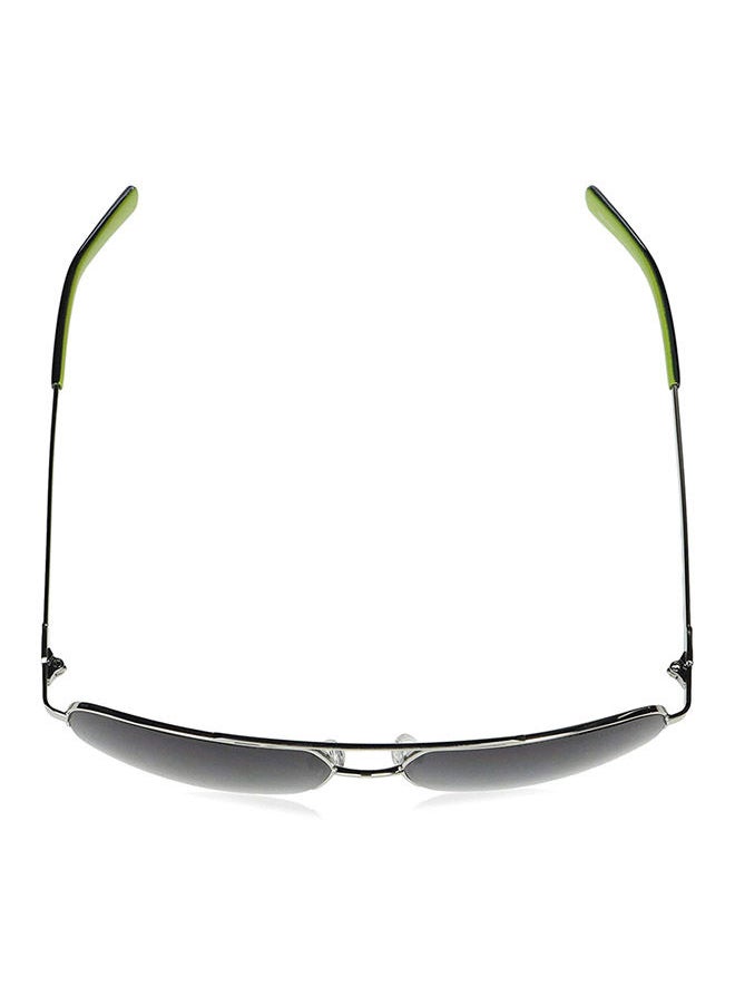GUESS Full Rim Aviator Frame Sunglasses GF5065 10B - Lens Size: 60mm - Shiny Light Nickeltin Large  - Image 4